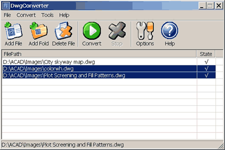 DwgConverter Screenshot